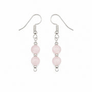 Rose Quartz Earings